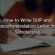 How to Write SOP and Recommendation Letter for Scholarship