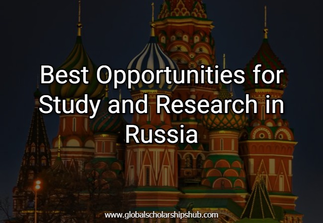 Best Opportunities for Study and Research in Russia