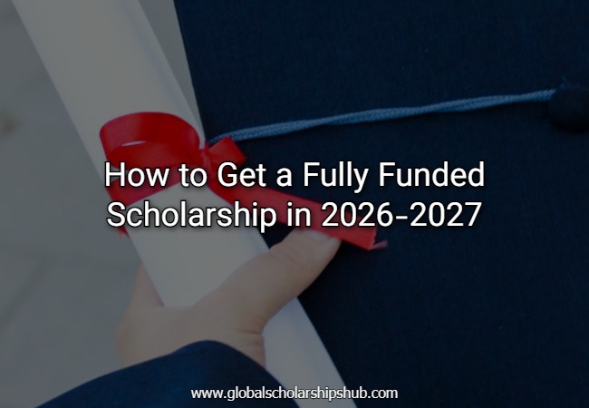 How to Get a Fully Funded Scholarship in 2026-2027