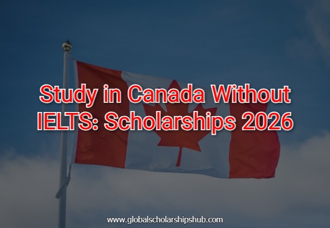Study in Canada Without IELTS: Scholarships 2026