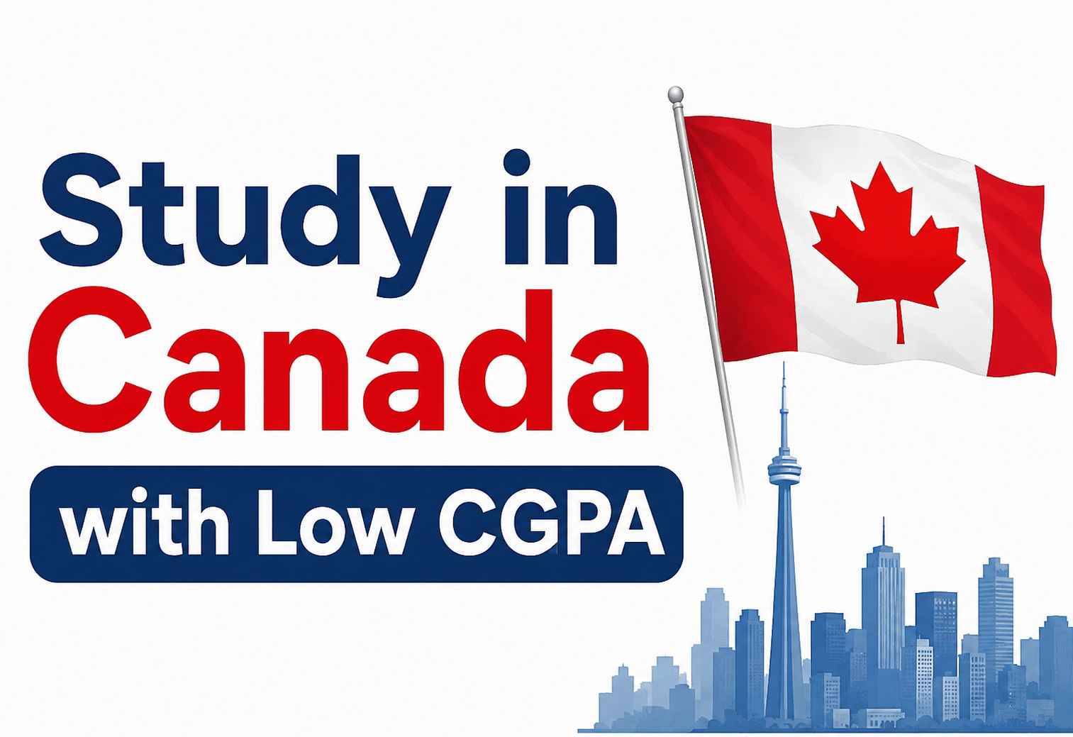 Study in Canada with Low CGPA