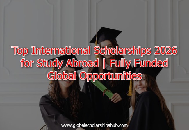 Top International Scholarships 2026 for Study Abroad | Fully Funded Global Opportunities