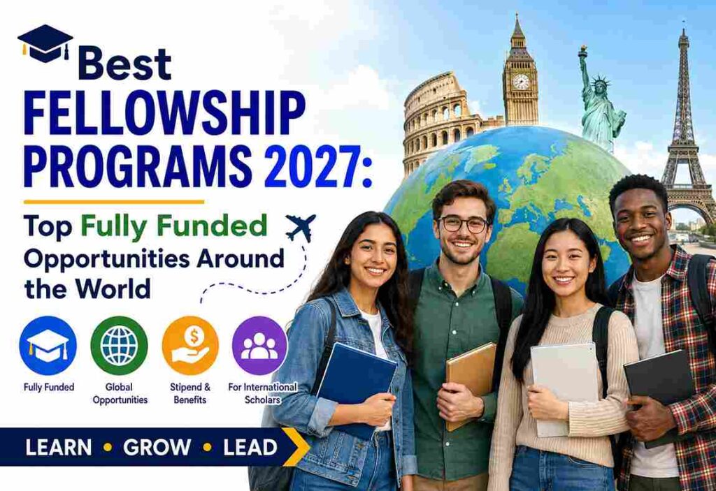 Best Fellowship Programs 2027: Top Fully Funded Opportunities Around the World