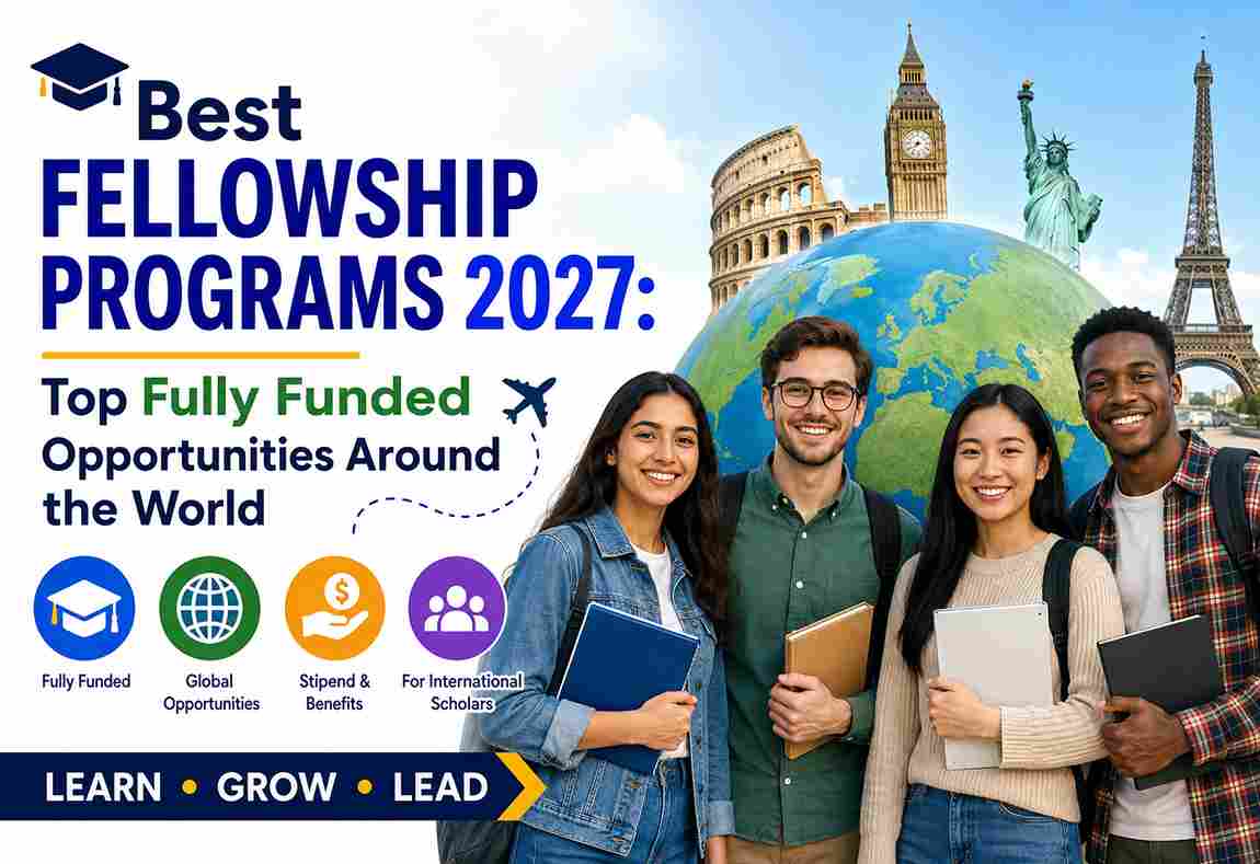 Best Fellowship Programs 2027: Top Fully Funded Opportunities Around the World