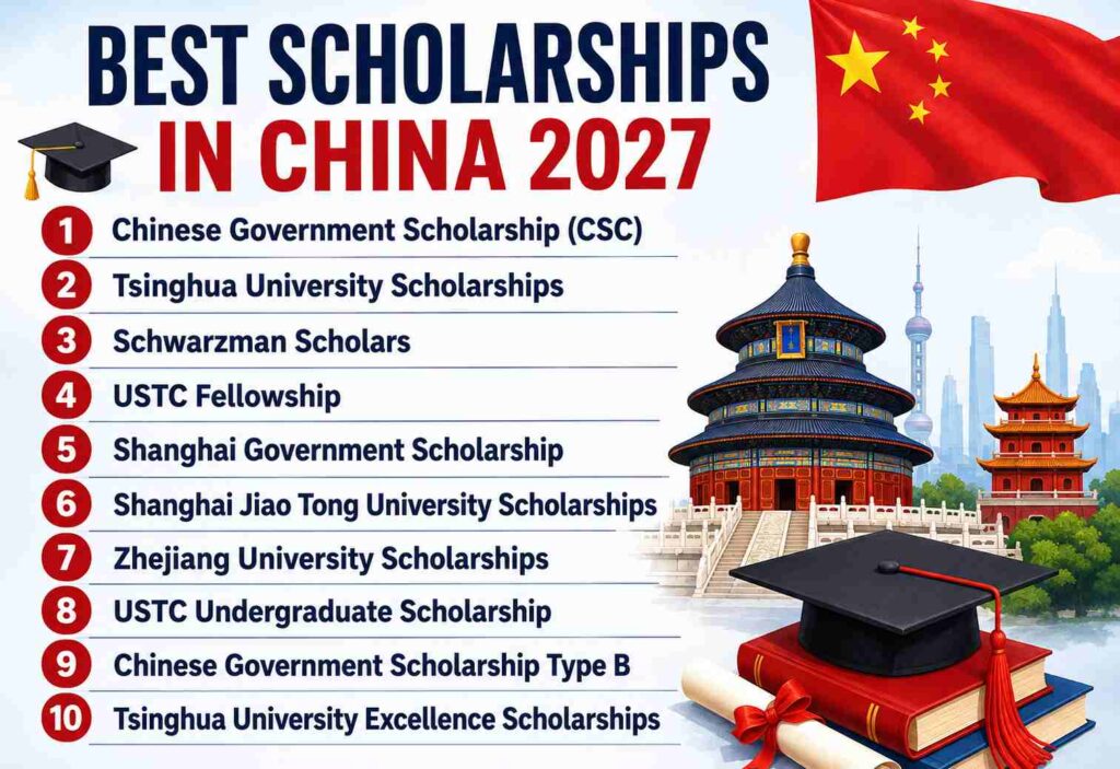 Best Scholarships in China 2027
