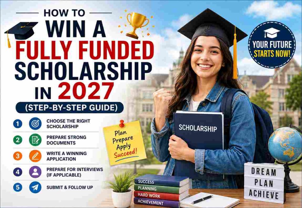 How to Win a Fully Funded Scholarship in 2027 (Step-by-Step Guide)