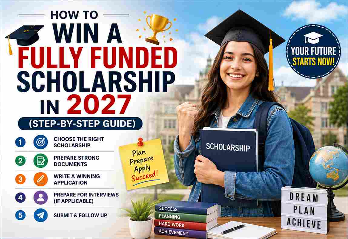 How to Win a Fully Funded Scholarship in 2027 (Step-by-Step Guide)