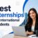 List of Best Internships for International Students