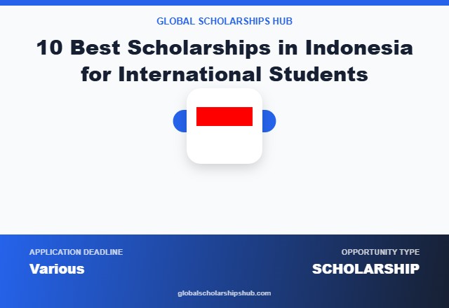 10 Best Scholarships in Indonesia for International Students