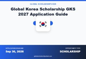 How to Apply for the Global Korea Scholarship (GKS)