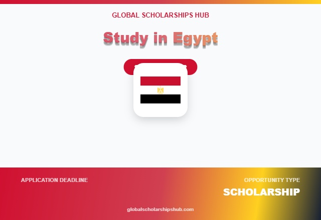 Study in Egypt 2026–2027: Bachelor’s, Master’s & PhD