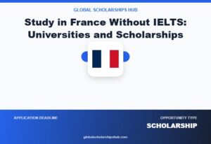 Study in France Without IELTS: Universities and Scholarships