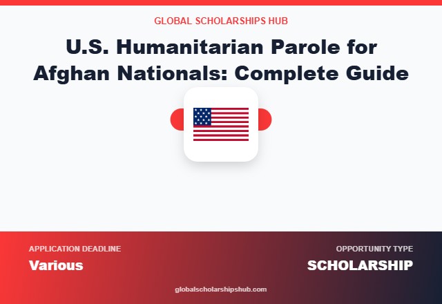 U.S. Humanitarian Parole for Afghan Nationals: Complete Guide