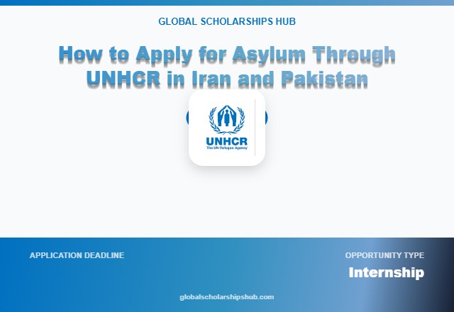 How to Apply for Asylum Through UNHCR in Iran and Pakistan