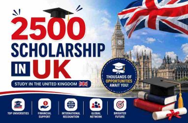 2500 Scholarships in UK 2026