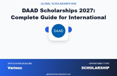 DAAD Scholarships 2027: Complete Guide for International Students