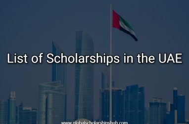 List of Scholarships in the UAE