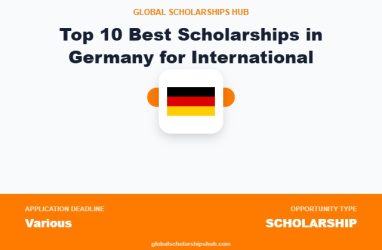 Top 10 Best Scholarships in Germany for International Students