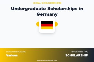 Undergraduate Scholarships in Germany